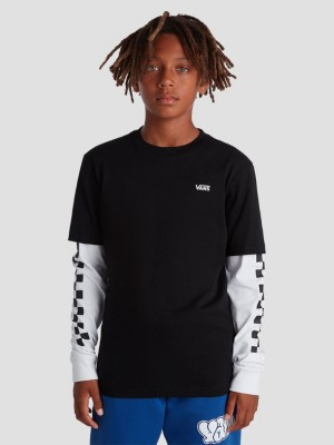 Long sleeve checkered vans shirt online